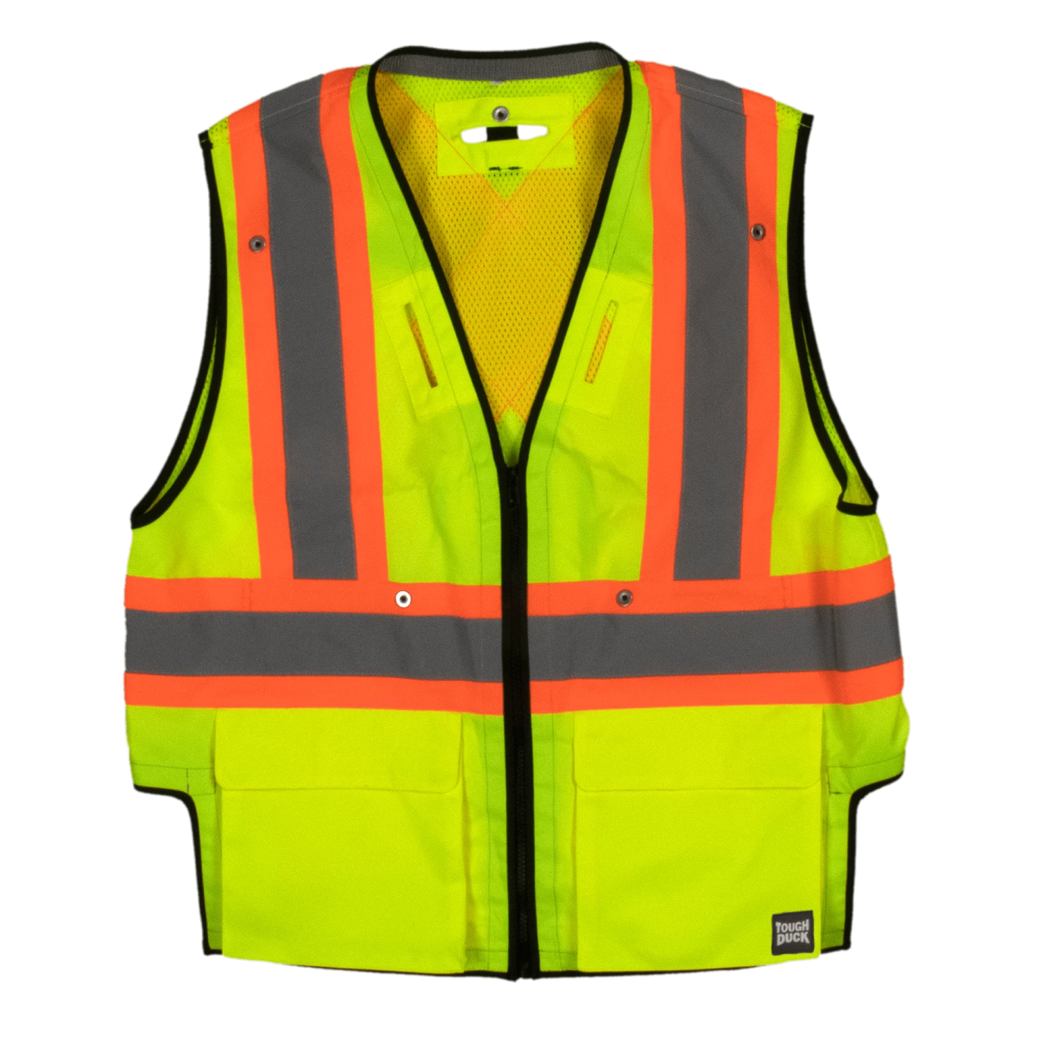 Hi-Vis Work Wear Tough Duck SV09 Harness Compatible Safety Vest | XS-5XL 3 Hi-Vis Work Wear Tough Duck SV09 Harness Compatible Safety Vest | XS-5XL