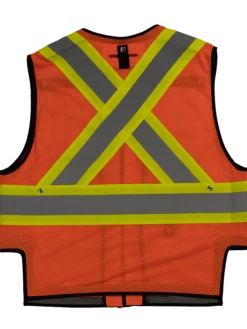 Hi-Vis Work Wear Tough Duck SV09 Harness Compatible Safety Vest | XS-5XL 17 Hi-Vis Work Wear Tough Duck SV09 Harness Compatible Safety Vest | XS-5XL