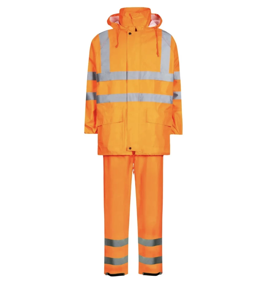 Lyngsoe Rainwear 190T Poly/PVC Hi-Vis Luxe Rain Suit | Sizes XS - 4XL 6 Lyngsoe Rainwear 190T Poly/PVC Hi-Vis Luxe Rain Suit | Sizes XS - 4XL