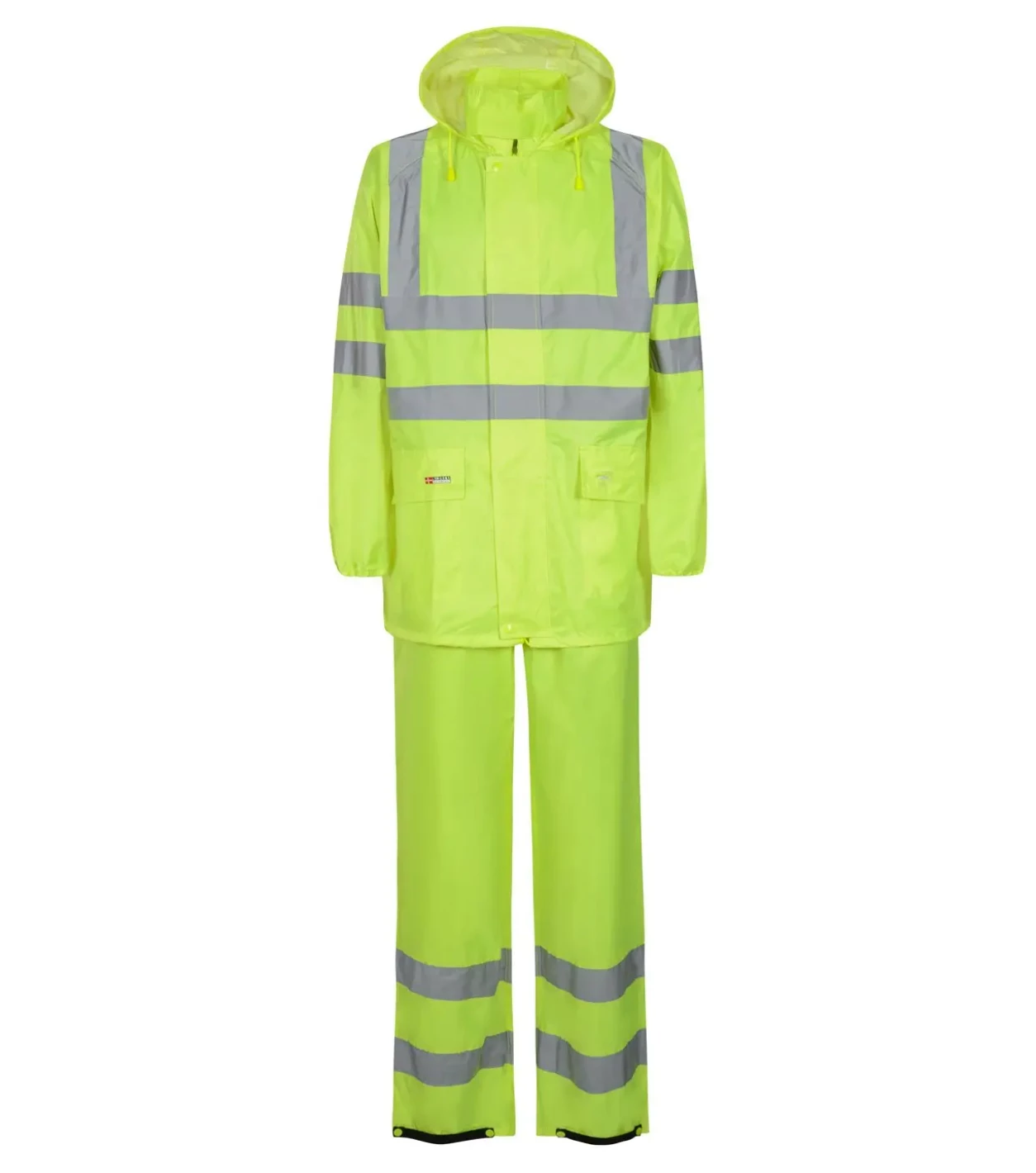 Lyngsoe Rainwear 190T Poly/PVC Hi-Vis Luxe Rain Suit | Sizes XS - 4XL 4 Lyngsoe Rainwear 190T Poly/PVC Hi-Vis Luxe Rain Suit | Sizes XS - 4XL