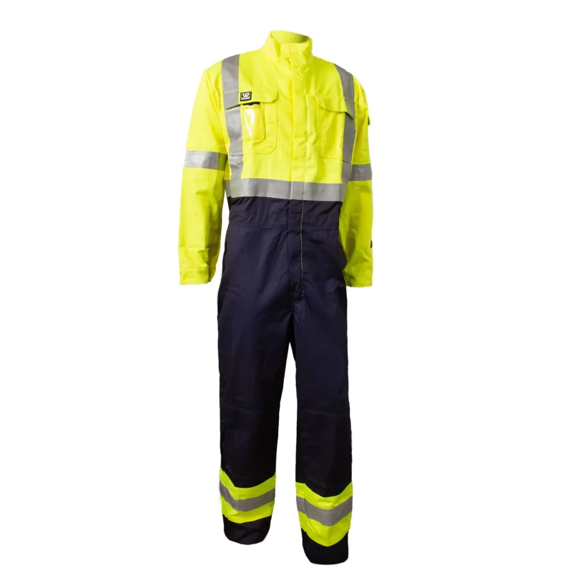 Wenaas Offshore Daletec Light Weight FR Coverall | Yellow/Navy | Sizes S - 4XL 3 Wenaas Offshore Daletec Light Weight FR Coverall | Yellow/Navy | Sizes S - 4XL