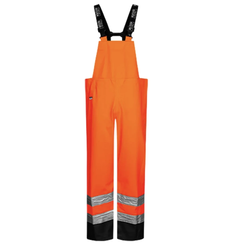 Flame Resistant Work Wear Lyngsoe Rainwear Electric Arc Anti-Flame Rain Bib Overall | Sizes S - 4XL 4 Flame Resistant Work Wear Lyngsoe Rainwear Electric Arc Anti-Flame Rain Bib Overall | Sizes S - 4XL