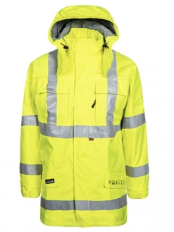 Lyngsoe Rainwear Flame Resistant Work Wear Lyngsoe Flame Resistant HI VIS Rainwear | Sizes S - 4XL