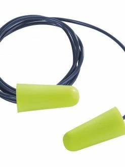 Sellstrom Premium Corded Disposable Earplugs - 100 Pairs Personal Protective Equipment