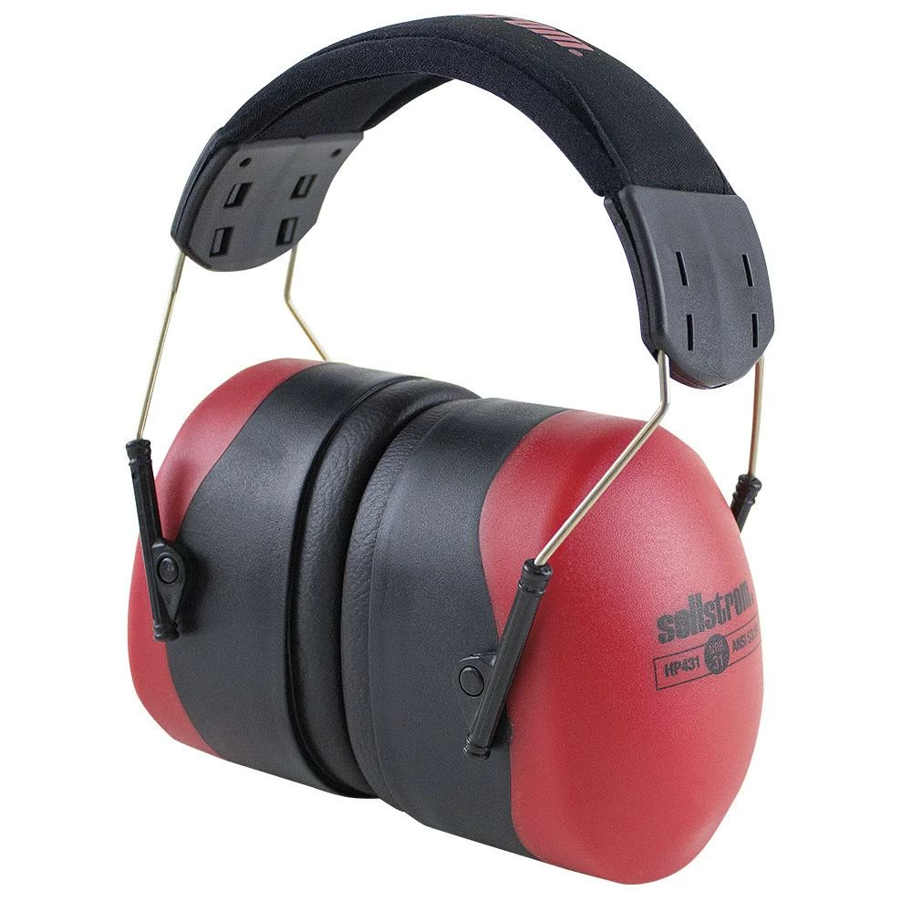 Sellstrom HP431 Premium Industrial Earmuffs | NRR 31dB Personal Protective Equipment 3 Sellstrom HP431 Premium Industrial Earmuffs | NRR 31dB Personal Protective Equipment