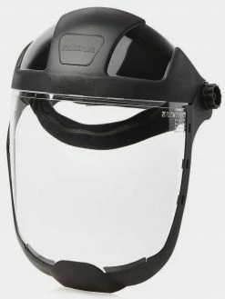 Sellstrom DP4 Premium Face Shield With Ratcheting Headgear And Chin Guard Personal Protective Equipment