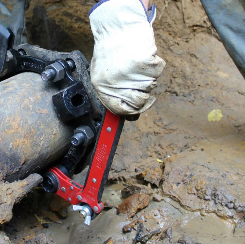 Pipe Tools Reed L2N1ADJ Thru-Bolt 2-In-1 Dual Socket Adjustable Ratchet Wrench 4 Pipe Tools Reed L2N1ADJ Thru-Bolt 2-In-1 Dual Socket Adjustable Ratchet Wrench