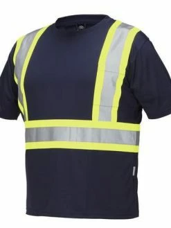 Rasco Birdseye Short Sleeve Hi Vis T-Shirt | S-4XL Hi-Vis Work Wear