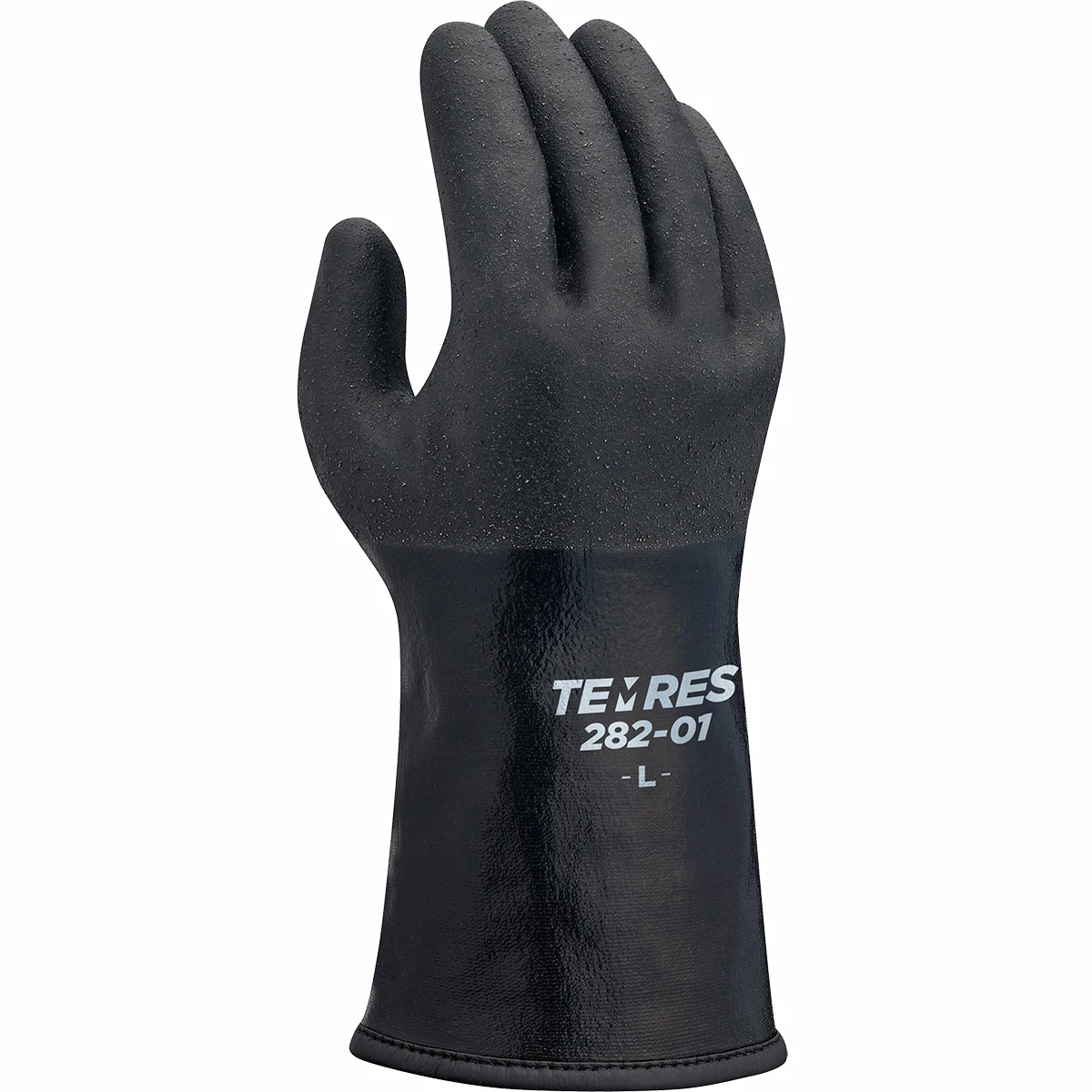 Showa TEMRES® 282-01 Acrylic Insulated Black Polyurethane Coated Rough Grip Winter Glove Work Gloves 3 Showa TEMRES® 282-01 Acrylic Insulated Black Polyurethane Coated Rough Grip Winter Glove Work Gloves