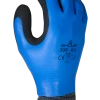 Showa 306 Blue Breathable Waterproof Latex Foam Coated Work Glove Work Gloves