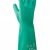 Showa 717 Unlined 11-Mil Nitrile Chemical Resistant Glove With Bisque Grip - 13" Length (Pack Of 12 Pairs)