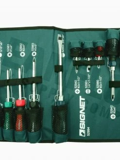 Hand Tools Signet 15 Piece Industrial Ergonomic Screwdriver Set