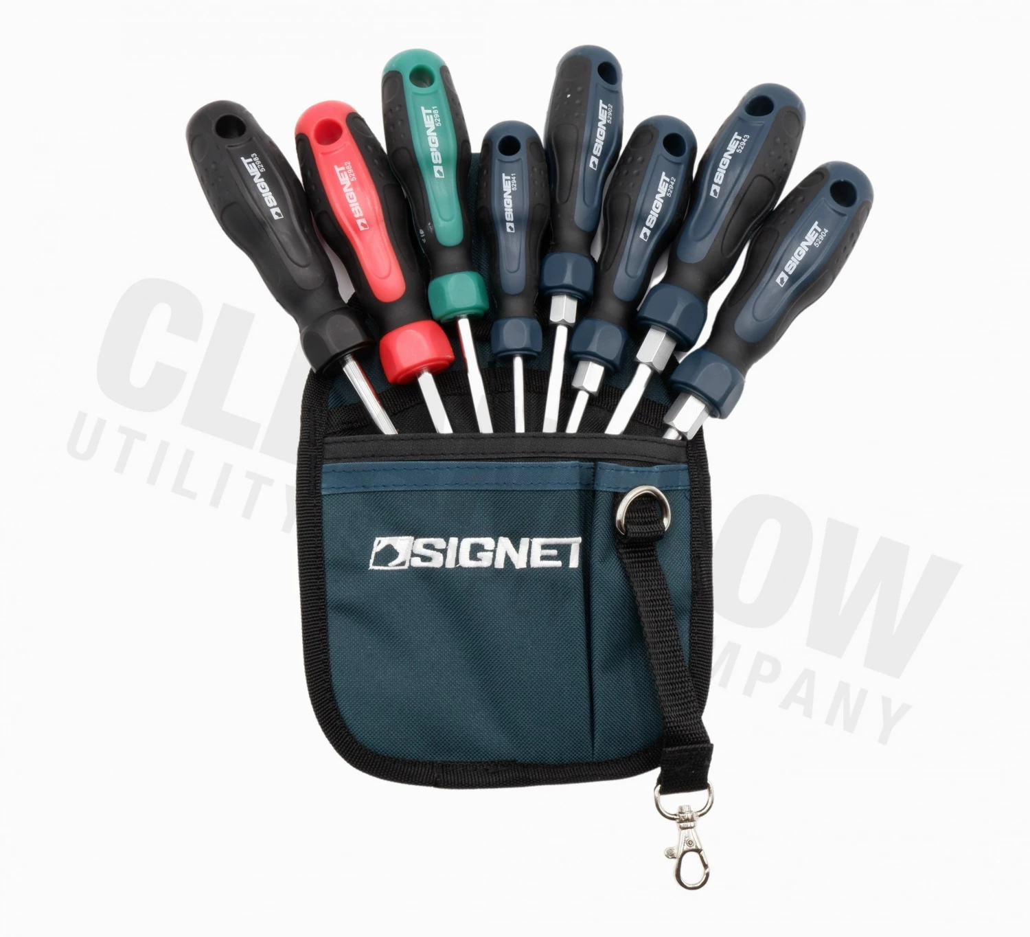 Signet 8 Piece Industrial Ergonomic Screwdriver Set 3 Signet 8 Piece Industrial Ergonomic Screwdriver Set