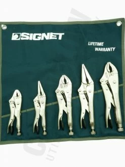 Signet Industrial 5 Piece Locking Plier Set
