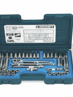 Hand Tools Signet 3/8" Drive 36 Piece SAE/Metric Socket Set | Regular & Deep