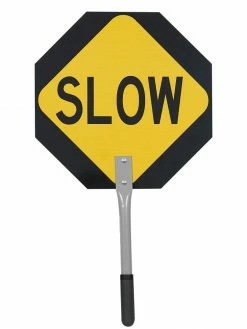Pioneer Slow/Stop Traffic Paddles Safety Supplies