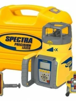 Pipe Inspection & Locators Spectra Precision UL633N Universal Laser Package With Laser, Remote, Dual Receivers, Spot Finder In Case