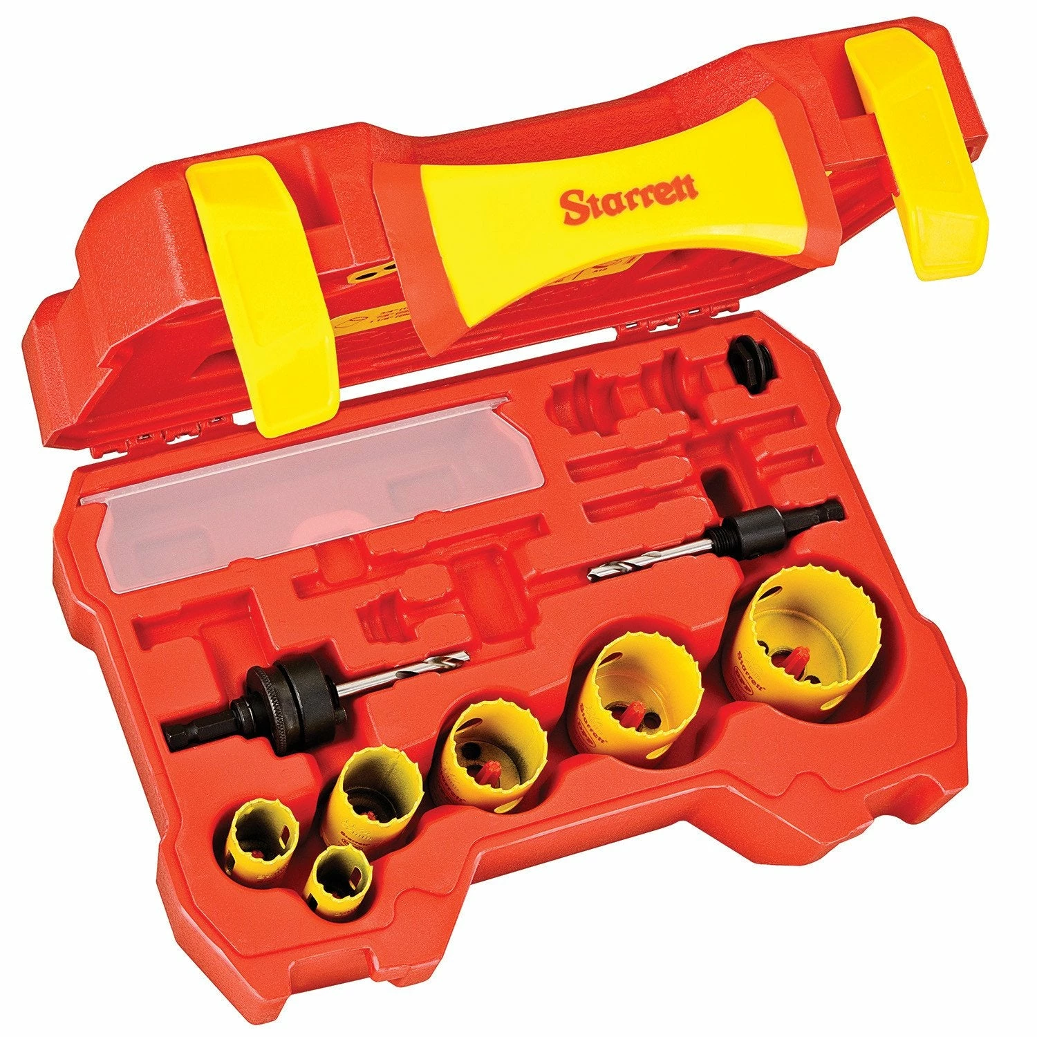 Starrett Premium Locksmith Holesaw Kit 3 Starrett Premium Locksmith Holesaw Kit