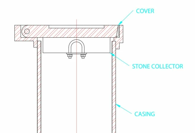 WD Industrial Country Style Valve Box Stone Collector 4 WD Industrial Country Style Valve Box Stone Collector