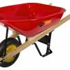 Landscaping Tools True Temper Heavy Duty Industrial Wheelbarrow - Flat Free Tire - 6 Cu Ft 1 Landscaping Tools True Temper Heavy Duty Industrial Wheelbarrow - Flat Free Tire - 6 Cu Ft