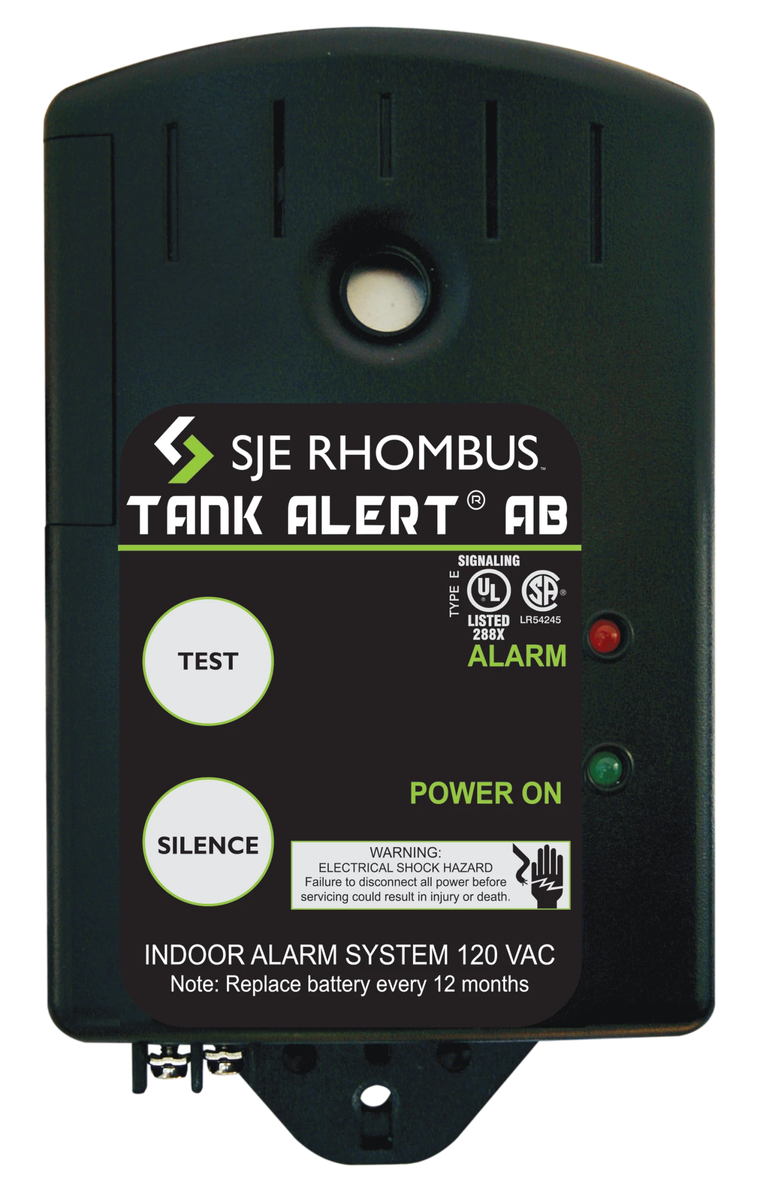 SJE Rhombus Pump Accessories SJE Tank Alert AB High Liquid Level / Low Liquid Level Alarm Systems 3 SJE Rhombus Pump Accessories SJE Tank Alert AB High Liquid Level / Low Liquid Level Alarm Systems