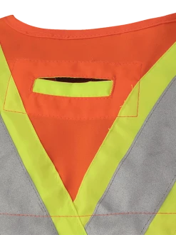 Pioneer Hi Viz Surveyor's Safety Vest - 150D Woven Twill Poly | Sizes Small - 4XL Hi-Vis Work Wear