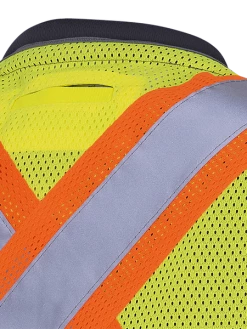 Pioneer "The Rock" Hi Viz Mesh Surveyor's Vest | Sizes Small - 4XL 24 Pioneer