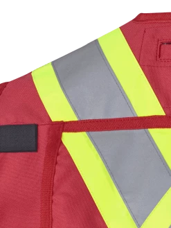 Pioneer CSA Surveyor's/Supervisor's Safety Vest - 600D Poly Oxford With PU Coating | Sizes Small - 5XL Hi-Vis Work Wear