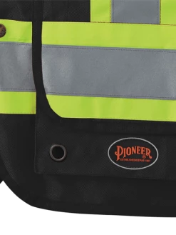 Pioneer CSA Surveyor's/Supervisor's Safety Vest - 600D Poly Oxford With PU Coating | Sizes Small - 5XL Hi-Vis Work Wear