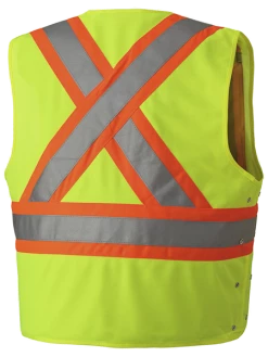 Pioneer Hi Viz Safety Vest - Tricot Poly Interlock - Adj. Sides | S/M - 4/5X Large Hi-Vis Work Wear 27 Pioneer Hi Viz Safety Vest - Tricot Poly Interlock - Adj. Sides | S/M - 4/5X Large Hi-Vis Work Wear