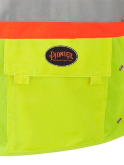 Pioneer Hi Viz Safety Vest - Tricot Poly Interlock - Adj. Sides | S/M - 4/5X Large Hi-Vis Work Wear 28 Pioneer Hi Viz Safety Vest - Tricot Poly Interlock - Adj. Sides | S/M - 4/5X Large Hi-Vis Work Wear