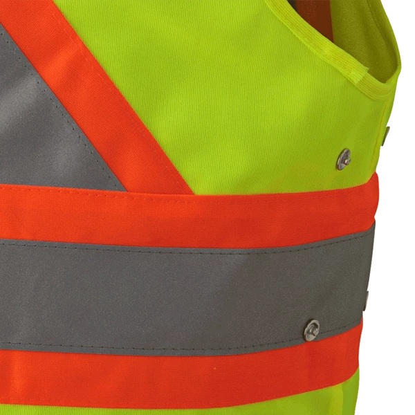Pioneer Hi Viz Safety Vest - Tricot Poly Interlock - Adj. Sides | S/M - 4/5X Large Hi-Vis Work Wear 11 Pioneer Hi Viz Safety Vest - Tricot Poly Interlock - Adj. Sides | S/M - 4/5X Large Hi-Vis Work Wear