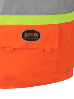 Pioneer Hi Viz Safety Vest - Tricot Poly Interlock - Adj. Sides | S/M - 4/5X Large Hi-Vis Work Wear 24 Pioneer Hi Viz Safety Vest - Tricot Poly Interlock - Adj. Sides | S/M - 4/5X Large Hi-Vis Work Wear