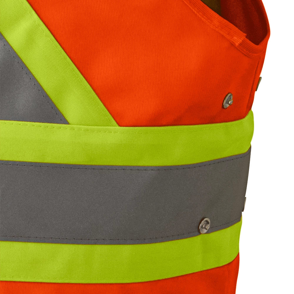 Pioneer Hi Viz Safety Vest - Tricot Poly Interlock - Adj. Sides | S/M - 4/5X Large Hi-Vis Work Wear 7 Pioneer Hi Viz Safety Vest - Tricot Poly Interlock - Adj. Sides | S/M - 4/5X Large Hi-Vis Work Wear