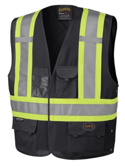 Pioneer Hi Viz Safety Vest - Tricot Poly Interlock - Adj. Sides | S/M - 4/5X Large Hi-Vis Work Wear 35 Pioneer Hi Viz Safety Vest - Tricot Poly Interlock - Adj. Sides | S/M - 4/5X Large Hi-Vis Work Wear