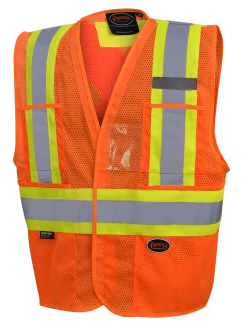 Pioneer Hi Viz Non Tear-Away Mesh Vest - Poly Mesh | Sizes Small - 5XL Hi-Vis Work Wear