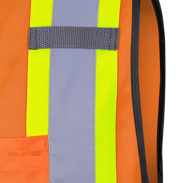 Hi-Vis Work Wear Pioneer Hi Viz Zipper Front Safety Vest | Sizes XS - 5XL 8 Hi-Vis Work Wear Pioneer Hi Viz Zipper Front Safety Vest | Sizes XS - 5XL