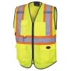 Hi-Vis Work Wear Pioneer Hi Viz Zipper Front Safety Vest | Sizes XS - 5XL 1 Hi-Vis Work Wear Pioneer Hi Viz Zipper Front Safety Vest | Sizes XS - 5XL