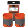Hi-Vis Work Wear Pioneer Hi Viz 4" Adjustable Reflective Arm Bands (Pair) | Orange 2 Hi-Vis Work Wear Pioneer Hi Viz 4" Adjustable Reflective Arm Bands (Pair) | Orange