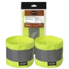 Pioneer Hi Viz 4" Adjustable Reflective Ankle Bands (Pair) | Yellow/Green