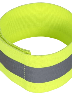 Pioneer Hi Viz Elastic Arm Bands (Pair) | Yellow/Green | 12"