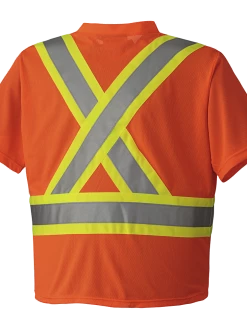 Hi-Vis Work Wear Pioneer Hi Viz Safety T-Shirt | Micro Mesh | Sizes XS - 5XL