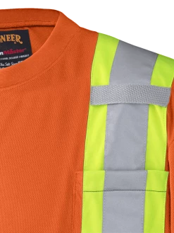 Pioneer Hi Viz Safety T-Shirt - Birdseye Poly | Sizes XS - 5XL 15 Pioneer Hi Viz Safety T-Shirt - Birdseye Poly | Sizes XS - 5XL