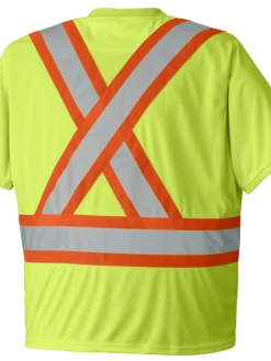 Pioneer Hi Viz Safety T-Shirt - Birdseye Poly | Sizes XS - 5XL 17 Pioneer Hi Viz Safety T-Shirt - Birdseye Poly | Sizes XS - 5XL