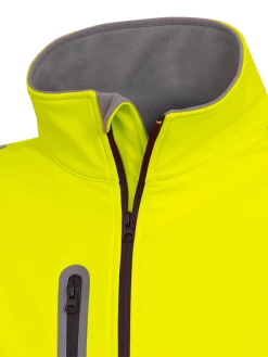 Pioneer Softshell Hi Vis Mechanical Strength Jacket | S-4XL Hi-Vis Work Wear