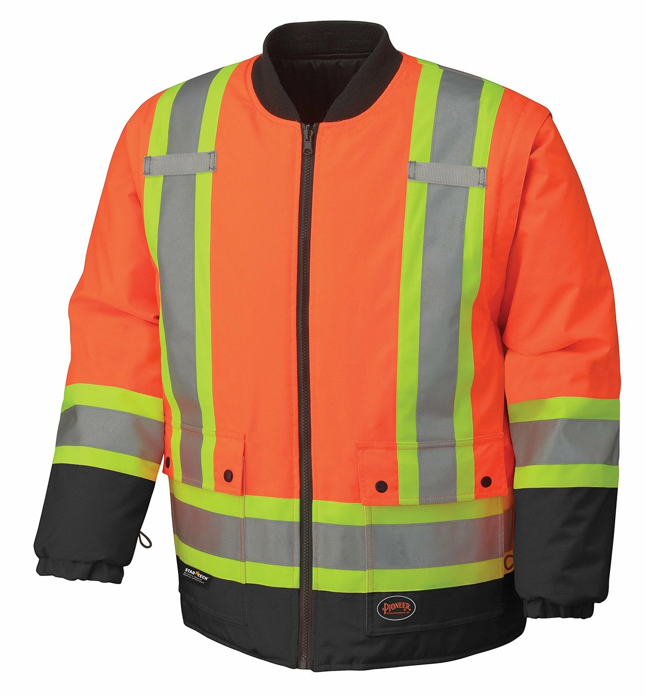 Pioneer Hi-Vis 6-In-1 Winter Work Parka | XS-5XL Hi-Vis Work Wear 5 Pioneer Hi-Vis 6-In-1 Winter Work Parka | XS-5XL Hi-Vis Work Wear