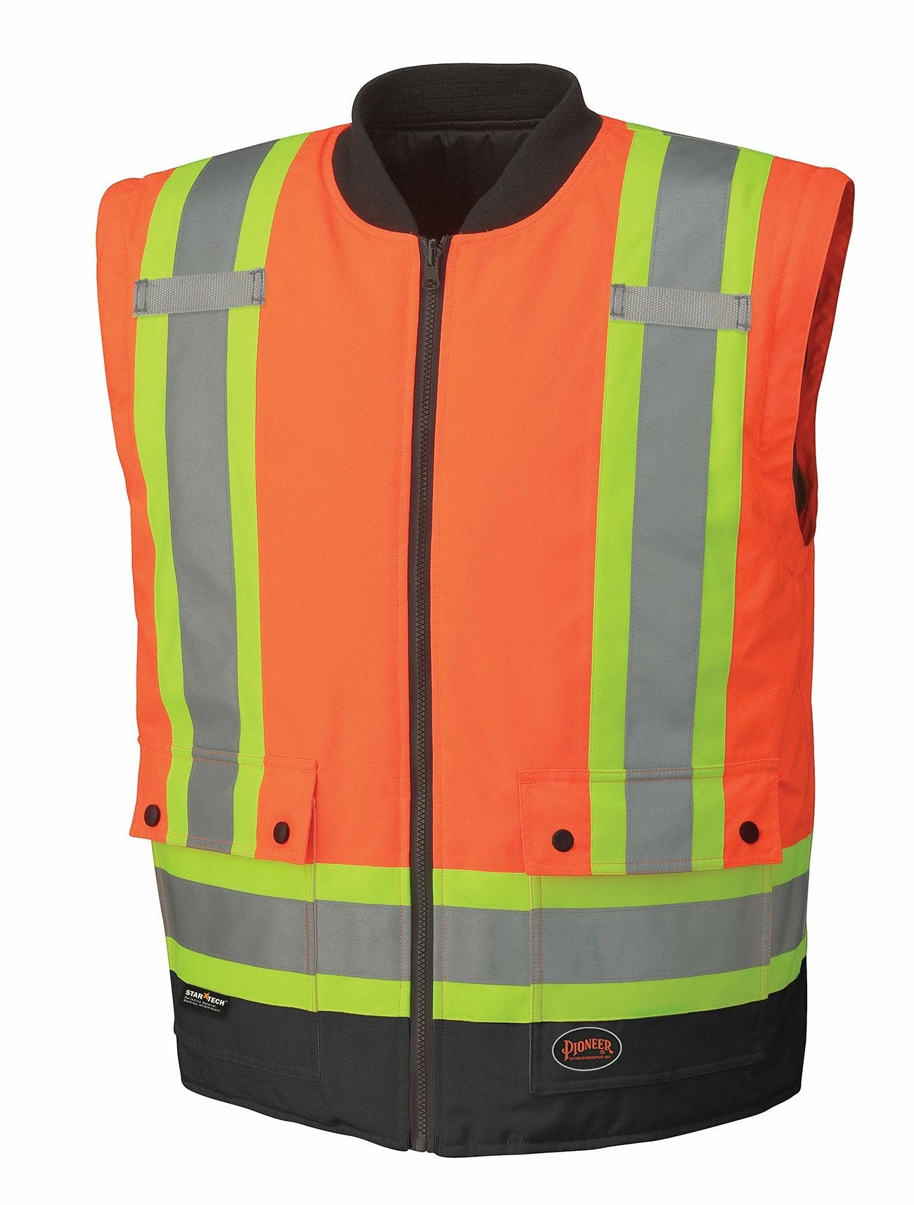 Pioneer Hi-Vis 6-In-1 Winter Work Parka | XS-5XL Hi-Vis Work Wear 6 Pioneer Hi-Vis 6-In-1 Winter Work Parka | XS-5XL Hi-Vis Work Wear