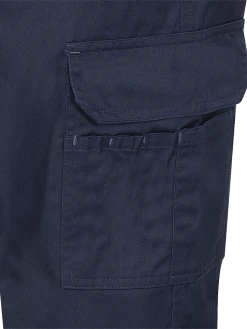 Pioneer Poly/Cotton Cargo Work Pants | Navy | Sizes Waist 30