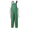 Ranpro CA-43® FR Chemical/Acid Resistant Bib Pants - PVC/Poly | Green | Sizes Small - 4XL
