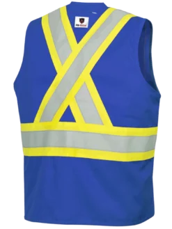 Pioneer FR-TECH 88/12 FR Safety Vest 7 Oz | Sizes S - 4XL Flame Resistant Work Wear
